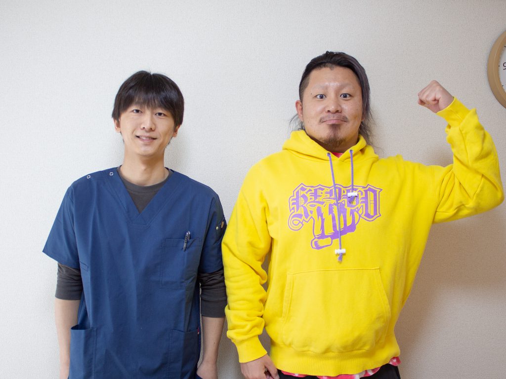 30代 プロレスラー 拳剛様 腰痛･疲労･身体の酷使など